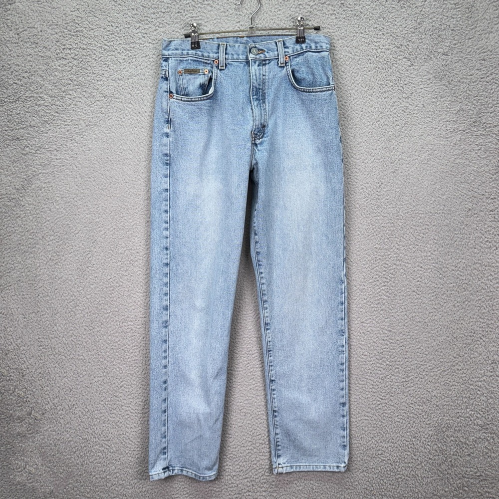 Vintage Calvin Klein Jeans Womens 8 Blue Mom 90s Preppy American Made Denim Y2K